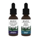 Host Defense Bundle with Lion's Mane Extract, 1 fl oz & Reishi Extract, 1 floz - תמיכה בבריאות המוח, זיכרון והתמקדות - תמיכה ב- Heart & Immune Health