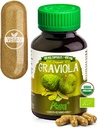 Andes Graviola כמוסות - עשיר ויטמין C & סיבים - Immune System Stimulator - פונקציונלי תאים בריאים - טבעוני, non GMO, Gluten-free, Fairtrade מוסמך - 100 Soursop Pills (400 מ"ג)