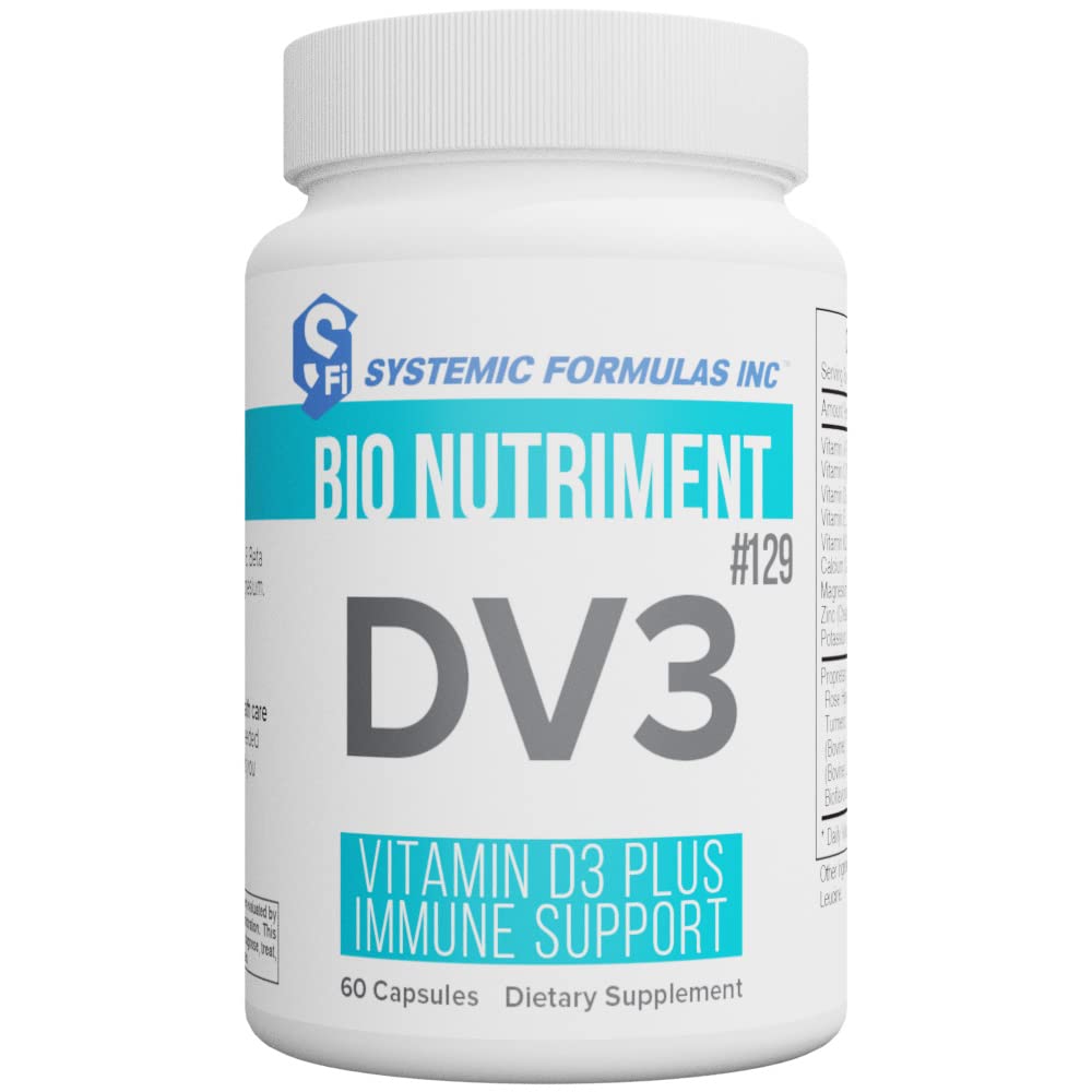 פורמולה מערכתית DV3 BioNutriment ויטמין D3 Plus Immune