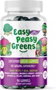EasyPy Greens Daily Veggie Gummies לילדים - 90 חניכיים ירוקות - עוזרות Piy Eaters Get Their Veggies in - Made with 10 ריאל ירקות לחלץ 100% טבעוני