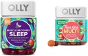 OLLY Muscle Recovery Gummies 40 Count and Teen Girl Multi Gummy, ויטמינים, 70 הרוזן