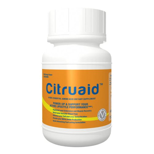 Citruaid - Pharmaceutical Grade L-Citrulline 250 g, 250 Servings, Orange Flavor Powder