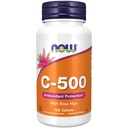 תוספי מזון עכשיו, ויטמין C-500 עם Rose hips, Antioxidant Protection * 100 טבליות