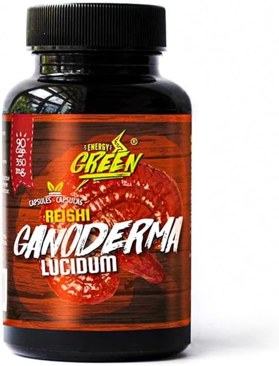AndES HEALTHY - SUSTAINABLE - FAIR Reishi Ganaderma - Ganoderma Lucidum 120 Pills*350 מ"ג - גלולות טבעוניות - Non GMO - Gluten Free Gluten Free