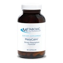Metabolic Maintenance MetaCalm - GABA L-theanine תוסף עבור Calm, Sleep, and Stress Support, ויטמין B6, Active Folate, Magnesium & 5HTP Complex for Adults, Men and Women - 90 קפסולות