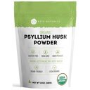 קייט Naturals Psyllium Husk אבקת עבור Baking, סיבים ו Digestion. Psyllium Seed אבקת לכלבים וחתולים (12oz, אורגני, Gluten Free, Pet Safe)