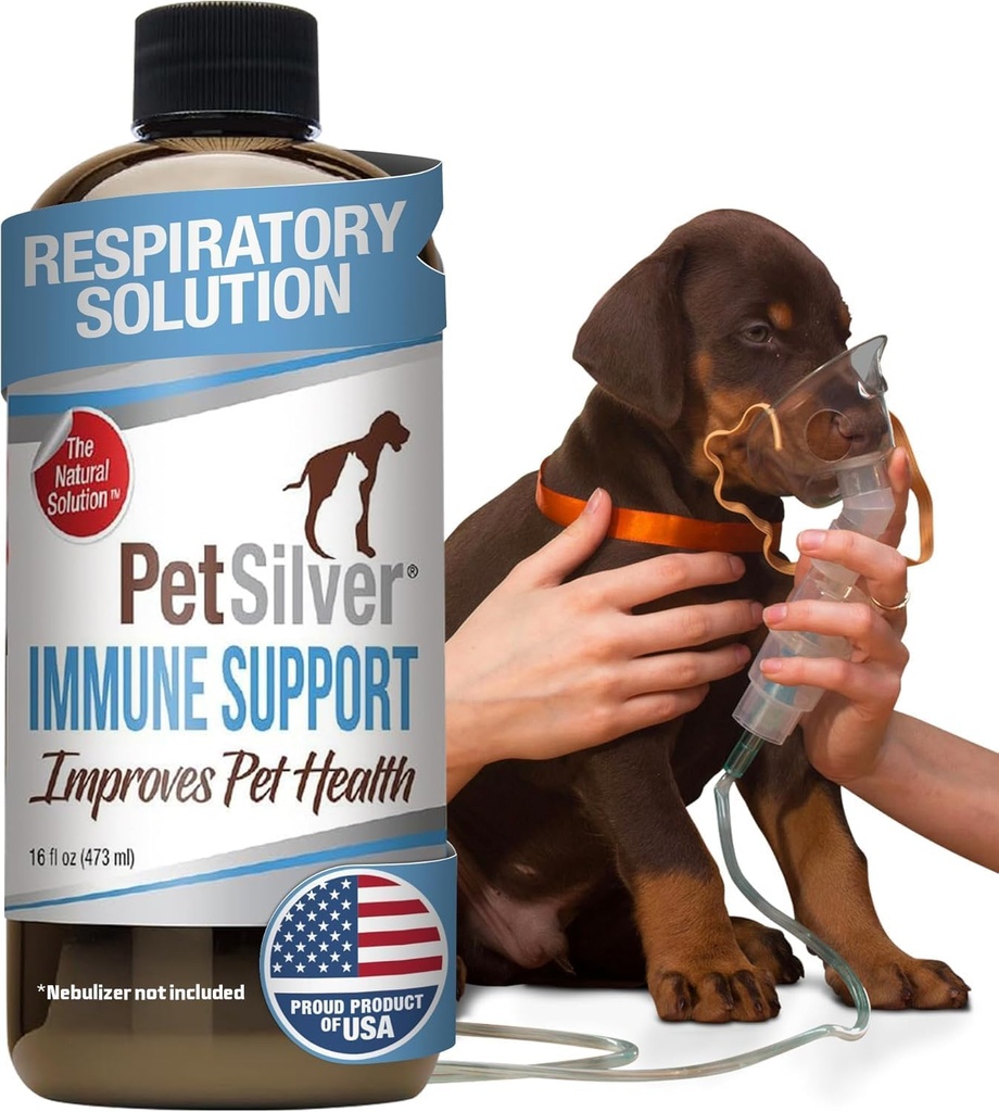 PetSilver Immune Support, Natural Nebulizer פתרון, מקדם בריאות הנשימה בחתולים וכלבים, אלרגיות, Sinus & Cough Treatment, Easy to Use, Patented Chelated Silver, Made in the USA, 16 oz oz oz oz oz oz oz oz oz oz oz oz oz oz oz oz oz oz oz oz oz oz טיפול, Sinus & Cough Treatment, Easy to Use, Easy to Use, Easy to Use, Easy to Use, Easy to Use, Easy to Use, , , Easy to Use , , , , , , , Easy to Use , להורדה