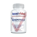 מחקר המאומת Anemia Support - Replenish Iron, Regulate Hemoglobin, שיפור אנרגיה - ברזל, ויטמין C, ויטמין A, B12, Folate, BioPerine - 60 קפסולות - טבעוני