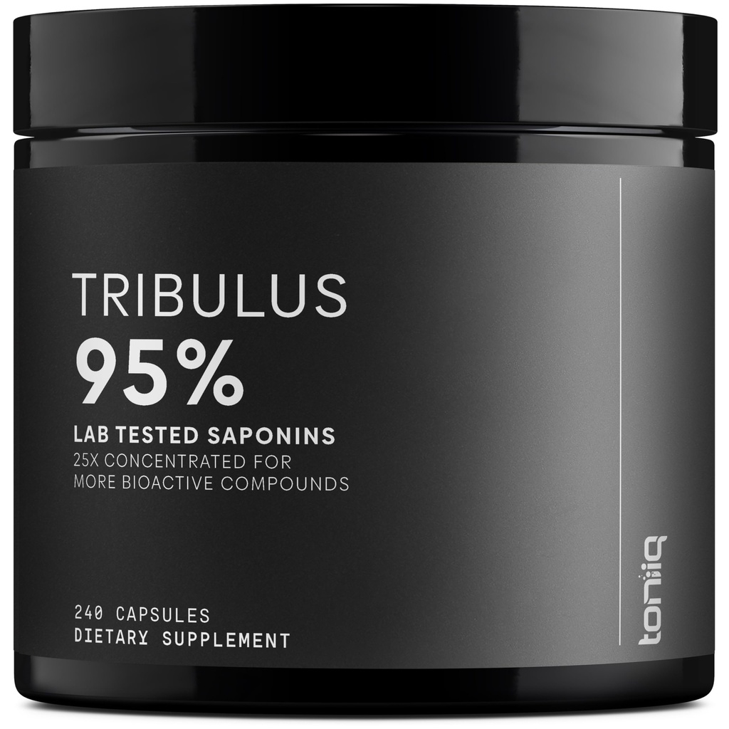 Tribulus Terrestris for Men - Ultra High Potency 25:1 הפקה עם 95% Saponins - 1300 מ"ג Pure & Concentrated פורמולה - מעבדה צד שלישי נבדק עבור Purity & Quality - 240 קפסולות