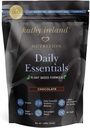 קאתי אירלנד תזונה יומית Essentials Plant-based Protein for Women, 26g Vegan Protein, Lean Meal החלפת - שוקולד