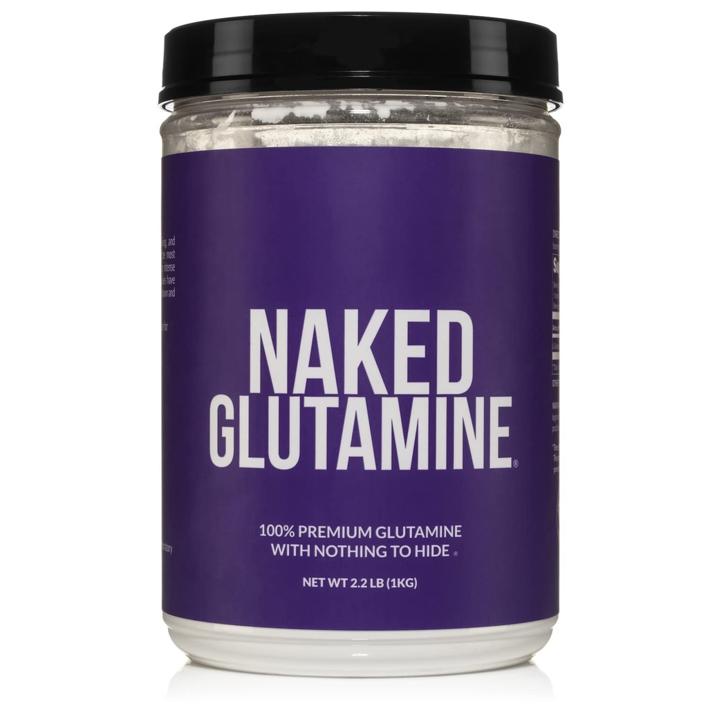 Pure L-Glutamine מיוצר בארה"ב - 200 משרתים - 1000g, 2.2lb Bulk, טבעוני, non-GMO, Gluten ו Soy Free. Minimize שריר פורץ לאחור ושיפור סינתזה חלבונים. אין תוספת