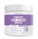 אבקת FemoSitol Inositol | Myo-Inositol & D-Chiro Inositol Complex - פרובאנס קליני 40:1 Ratio (Vitamin B8) | PCOS, Hormonal Balance & Healthy Ovarian Ovarian Support (123 גרם - 60 משרתים)
