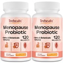 תוספי Menopause לנשים, 120 מיליארד CFU פרוביוטיקה, 13-in-1 Herbs & הבוטנים Complex, עבור הורמון Menopause, Hot Flashes, Night Sweats, Mood Swings, Sleep Disturbances, טבעוני 120 Caps