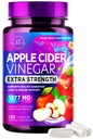 Apple Cider Vinegar כמוסות 1877mg - תוספת כוח ACV גלולות עם ויטמין D3 & Zinc - Apple Vinegar Pills תוספת עבור Digestion, אנרגיה & Immune תמיכה, non-GMO, בבקבוק בארה"ב - 120 קפסולות