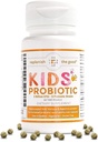 ילדים טבעוניים פרוביוטיקה, 60 פנינים זעירים - Antibiotic Recovery - עוזרים לתמוך במערכת החיסון והבריאות של ילדים - 15x יותר יעיל מחניכיים - סוכר חינם, קל ל Swallow