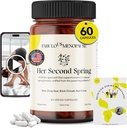 Fobulous Menopaus - טבעוני Menopause פורמולה עם Black Cohosh & B-Complex - קפסולות המבוססות על צמחים עם מתכונים ו פילטוס התוכנית
