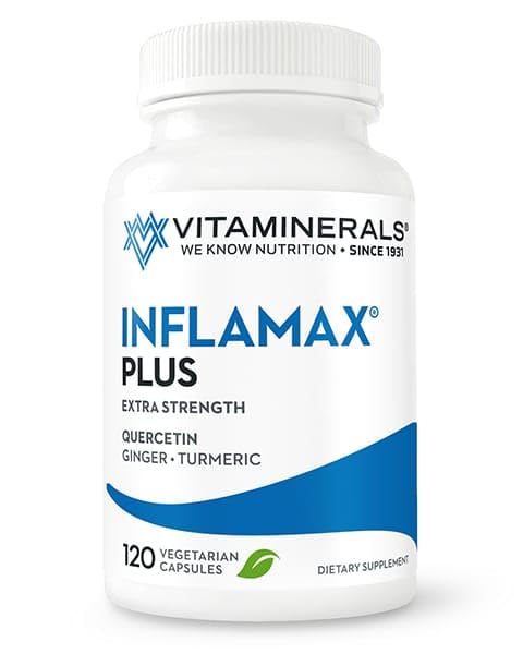 ויטמינים - 121+ Inflamax® Plus | Quercetin | Proteolytic Enzymes
