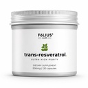 Ultra High Purity Resveratrol קפסולות - 99% Trans-Resveratrol - יפני קנוטישוד - תמיכה בתחמושת, תמיכה בהזדקנות בריאה - 120 תוספי Caps Reservatrol