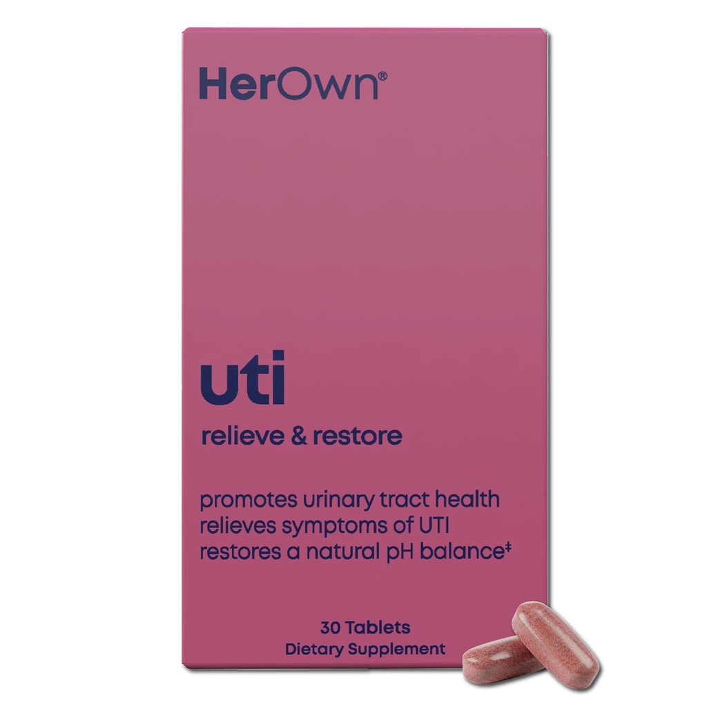 UTI שלה, עוזר לשחזר pH Balance, תומך Vaginal פלורה ומאזן, מקדם בריאות שתן, 7 סטרין פרוביוטית תערובת, Shelf Stable, Gluten ו Soy חינם, טבעוני, 30 קפסולות, 30 לשרתים, 30 משרתים.