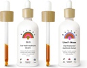 Redbo Fan Bundle, 11:11 Multi Mushroom לחלץ + Lion's Mane Mushroom Tincture, כפול הפקה יומית Mushroom Tinctures עבור תמיכה מקיפה Immune, טבעוני נוזל Mushroom תוספי תוספי מזון