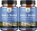 גלולות למניעת הריון 120 ימים אספקה - Fast Acting Milk Digestive Enzymes - גלולות למניעת חלב עבור Digestion, Bloating, Gas and Carb חלבונים - תוספת הקלה עבור Lactose Intoleranceance