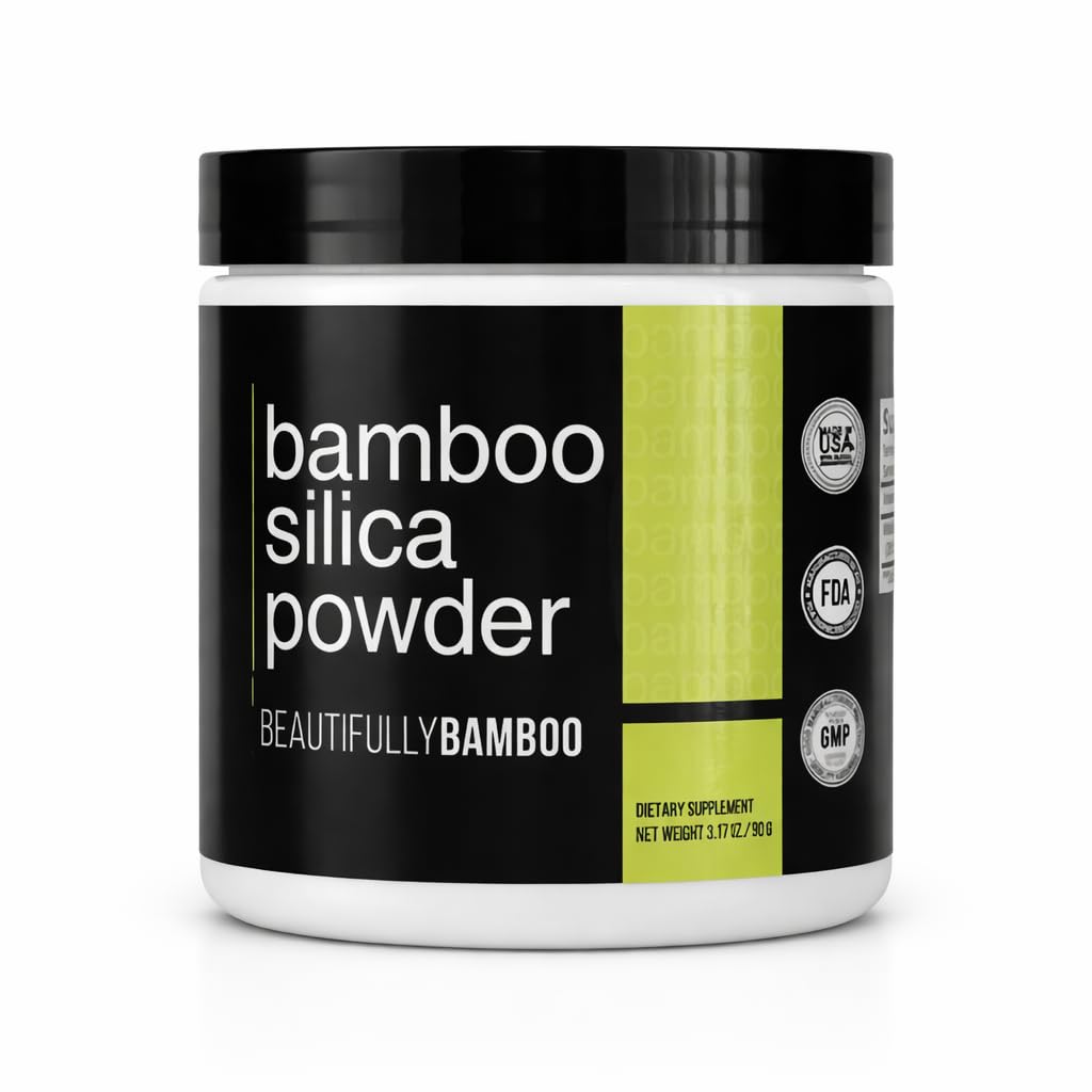 Bamboo Silica לחלץ כוח (Hair, Skin & Nails -150 משרתים)