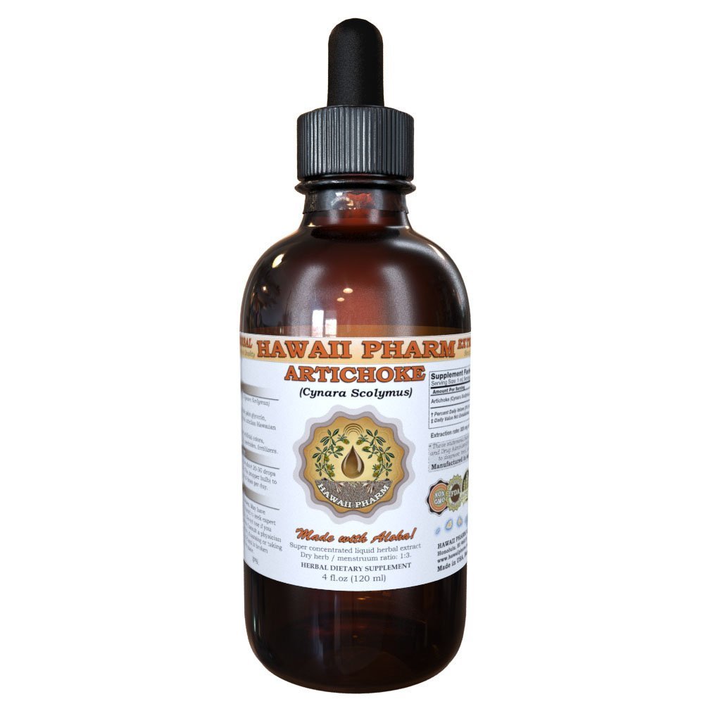 הוואיPharm Artichoke נוזל לחלץ, אורגני Artichoke (Cynara scolymus) Tincture 2 oz
