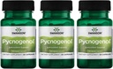 Swanson Pycnogenol 100 מיליגרם 30 קפסולות 3 Pack