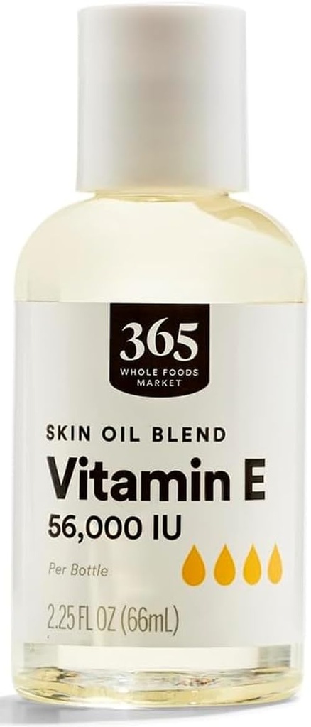 365 על ידי Whole Foods Market, ויטמין E Skin Oil 56, 000 IU, 2.25 oz