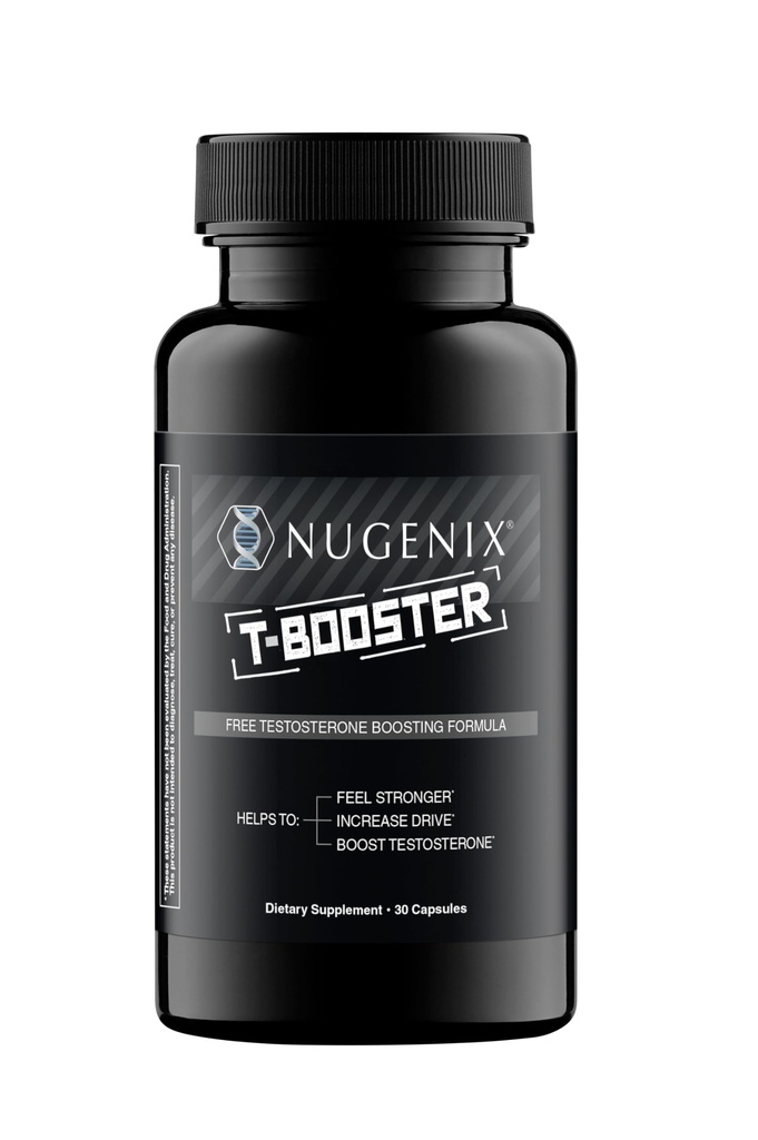 Nugenix T Boost - חינם טסטוסטרון Booster תוספת לגברים, 30 הרוזן