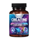 נבנה על ידי Nature Creatine Monohydrate Pills - תוסף Micronized Creatine עבור גברים ונשים - כוח שרירים, אנרגיה, אנדורנס, ושיקום - Gluten-Free, טבעוני, non-GMO - 60 קפסולות