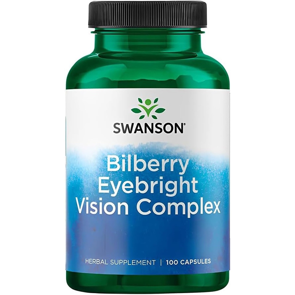 Swanson Bilberry Eyebright Vision Complex (100 קפסולות)