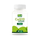 Pure CoQ10 Energy Support High Absorption with Bioperine, 200 mg per Serving, 60 Veggie Capsules, Gluten-Free, Non-GMO