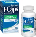 Systane ICaps עין ויטמין & מינרלים תוספת, Lutein & Zeaxanthin פורמולה, 120 טבליות coated