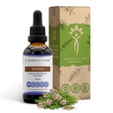 סודות של השבט Thyme אלכוהול חינם לחלץ, Thyme (Thymus Vulgaris) Dried Leaf Tincture תוסף (2 FL OZ)