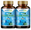 2 Celulas Madres AFA Stem Natural Cell 120 קפסולות 1000 מ"ג Blue Algae non GMO Gluten חינם Aphanizomenon Flos-aquae Bio celula Madre תוסף
