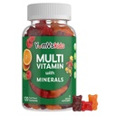 YumVs ילדים Multivitamin Gummies - פירות מפוארים של צ'ויטמינים של ילדים - ילדים ויטמין Multivitamin Gummy עם 12 מינרלים ווויטמינים A C D3 E B6 B12 (120 ספירה (Pack של 1))