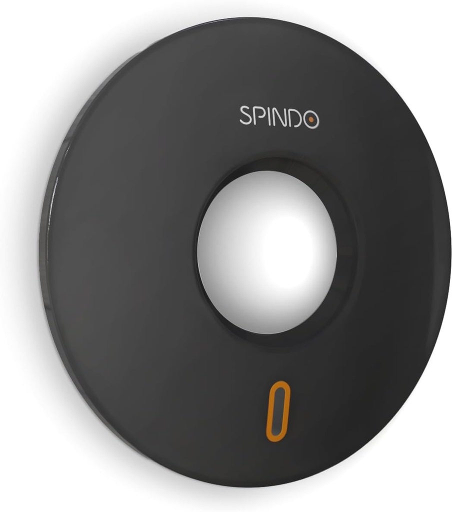 Fullicon Weekly Pill Dispenser ארגן Lid רק עבור Spindo Medicine Dispenser, Dispense ויטמין / Tablet / Supplement for Elderly / Amnesia / Dementia (Solid Black)