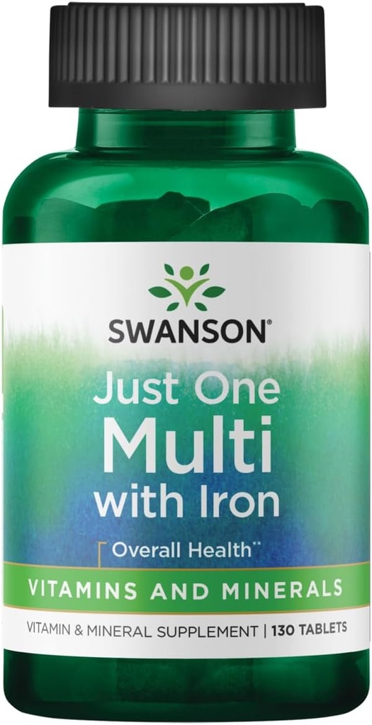 בסביבה הקרובה של Swanson Century Formula Multivitamin with Iron 130 Tabs