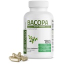 ברוונסון Bacopa תומך בתפקוד המוח בריא וביצועים נפשיים, צמח מסורתי, non-GMO, 180 קפסולות צמחוניות