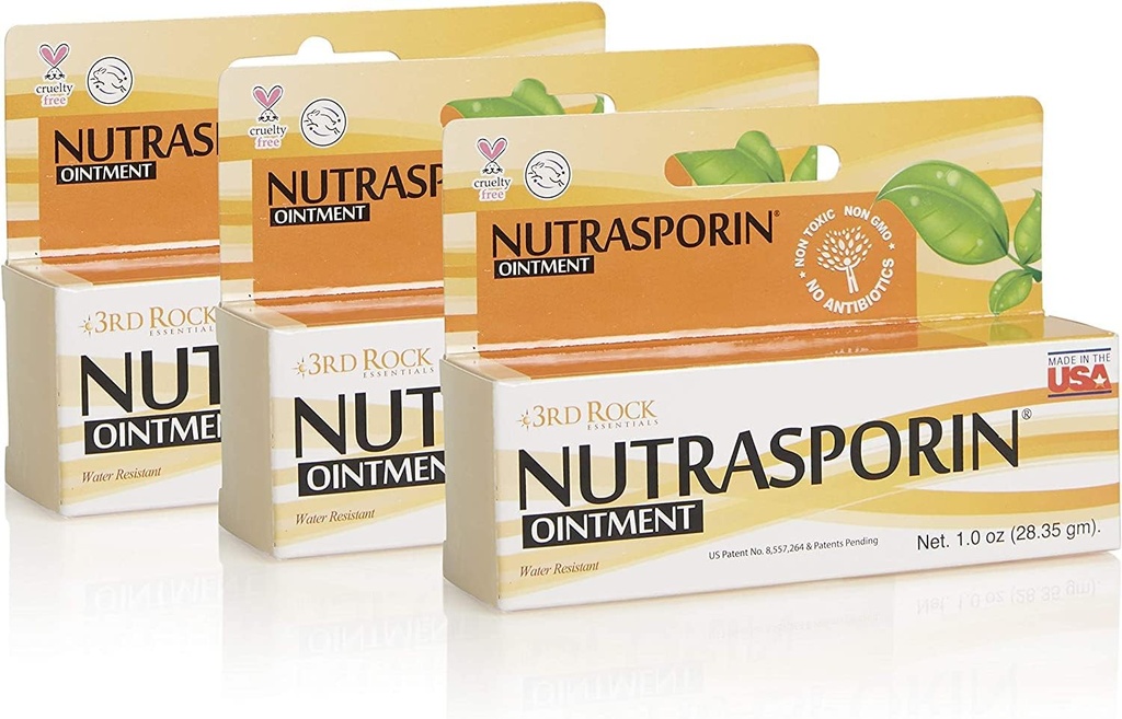 3 Rock Essentials | Nutrasporin Ointment | עזרה ראשונה (1.0 oz | 3 Packs)