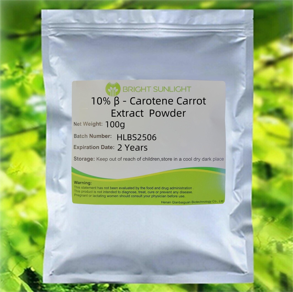 10% β - Carotene Carrot Extract Powder 100g (3.5 oz)