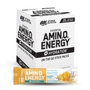 Optimum Nutrition Amino Energy Plus hydrotion Packets, On-The-Go Caffiene Stick Packs, Surfside Citrus, 25 Count