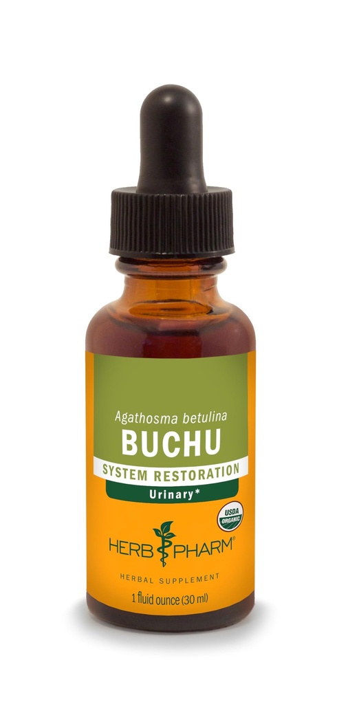 Herb Pharm מוסמך אורגני Buchu לחלץ תמיכה מערכת שתן, 1 Fl Oz