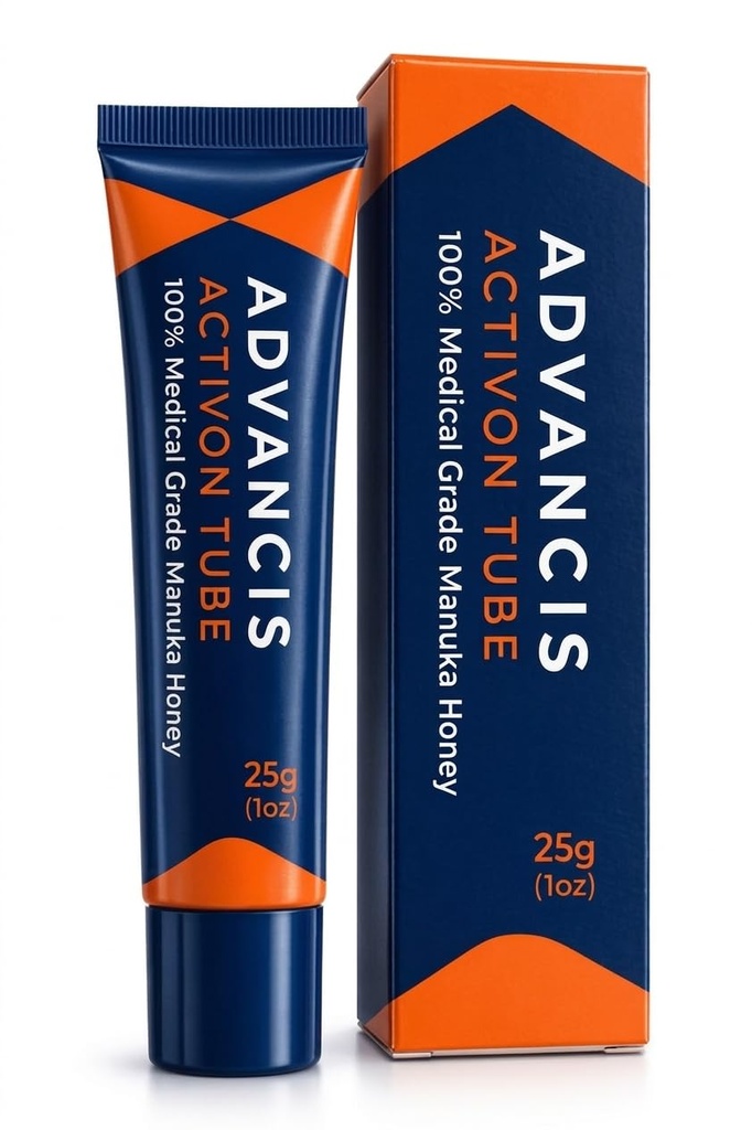 Activon Medical Grade 100% Manuka Honey Gel Tube Natural Healing of Wounds 1 Pack
