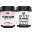 חוף שמאל ביצועים טהור העצם ברות' ו- Multi Collagen אבק עבור משותף, שיער, עור וציפורים תמיכה