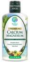 אואזיס נוזלי Calcium Magnesium - טבעי פורמולה w / Support עבור עצמות חזקות - ויטמינים נוזלי w / Calcium, Magnesium & ויטמין D - עד 96% Absorption על ידי הגוף. - 32oz, 64 משרת.