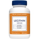 The Vitamin Shoppe Lecithin 1200mg Natural Combination Essential Fatty (180 Softgels)