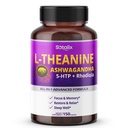 Sotalix L-theanine תוספת עם Ashwagandha 5-HTP + Rhodiola - Focus & Memory, Recovery &lax, Sleep Quality - USA Made & Tested (150 (Pack of 1))