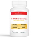 Brain B Balance: Methylated Multivitamin - Methylated B Complex Neuroמאזן פורמולה - Methylfolate תומך Mood. מחשבה. זיכרון - 60 קפסולות טבעוניות